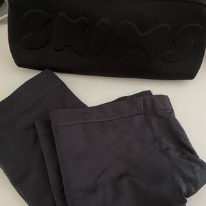 Skims high-waisted bonded shorts